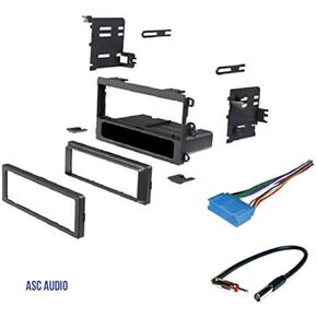 ASC Car Stereo Dash Kit, Wire Harness, Antenna Adapter for Some Buick 97-03 Century,95-1999 Lesabre, 1995-2004 Park Avenue, 1995-2003 Regal, 1996-1999 Riviera, 1995-1996 Roadmaster, 1996-1998 Skylark