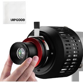 SNOOT Lapgood OS-50Pro Bowens Mount Conical Snoot, Photography Spotlight Kit with 50mm Lens、Color Filter、Gobos, Compatible with All Bowens-Mount Photographic Light and LED Video Light