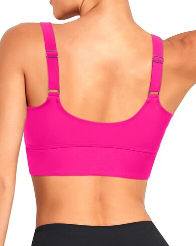 Women Sports Bra Swim Tops - Crop Bikini Top Supportive Bathing Suit Top Swimwear in Kuwait