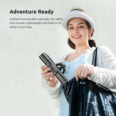 حامل ثلاثي القوائم لـ Magsafe، حامل قابل للتمديد مقاس 49 بوصة مع جهاز تحكم عن بعد، حامل هاتف بكوب شفط مغناطيسي مع مشبك، عصا سيلفي محمولة لهاتف iPhone 12/13/14/15، وSamsung Galaxy للسفر والصور in Kuwait