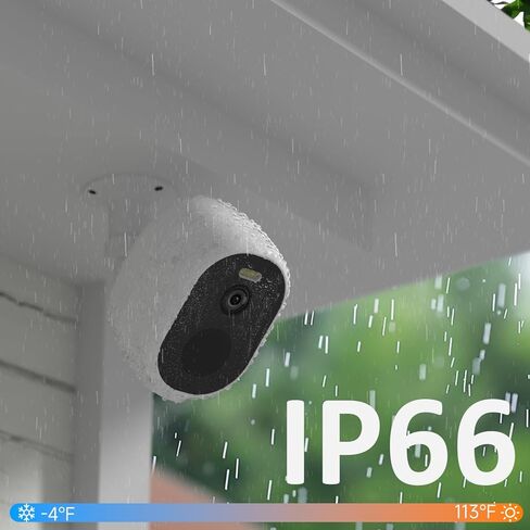 كاميرات مراقبة لاسلكية في الهواء الطلق، كاميرا أمان Tuya 5G، نظام أمان منزلي 2K HD طقم 4 كاميرات مع رؤية واسعة 130 درجة، رؤية ليلية ملونة 3 ميجابكسل، ضوء كشاف، IP65 مقاوم للماء، يدعم Alexa، Cloud/SD in Kuwait