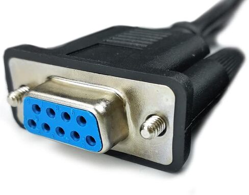 كابل وحدة التحكم 940-0299A DB9 إلى AJ2.5 لبطاقة إدارة APC UPS AP9630 AP9631 AP9635 (كابل تسلسلي بديل APC #940-0299A)، 6FT in Kuwait