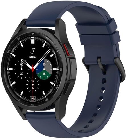 20mm Silicone Watch Band Replacement for Garmin Forerunner 245/245 Music, Vivoactive 3, Vivoactive 5, Venu, Venu Sq, Fenix 6S/5S, Approach S40/S42/S12, Galaxy Watch 7/6/5/4 –Quick Release Sport Strap in Saudi Arabia