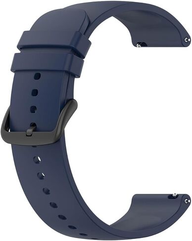 20mm Silicone Watch Band Replacement for Garmin Forerunner 245/245 Music, Vivoactive 3, Vivoactive 5, Venu, Venu Sq, Fenix 6S/5S, Approach S40/S42/S12, Galaxy Watch 7/6/5/4 –Quick Release Sport Strap in Saudi Arabia
