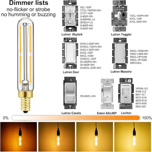 Leools LED Bulb Dimmable 6W Equal Soft White 3000K T6 T6.5 E12 Candelabra Bulb 60 watt for Chandeliers,Ceiling Fan,Pendant,Wall sconces AC120V 600LM e12 Light Bulb 6Pack in Saudi Arabia