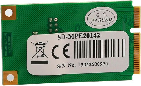 بطاقة Syba 19-Pin USB 3.0 Header Mini PCI-Express مع كابل USB 3.0 أنثى SD-MPE20142 in Kuwait