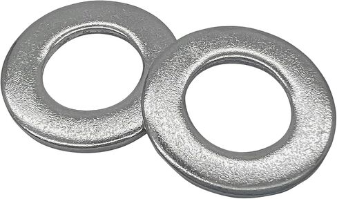 100Pcs M6 Stainless Flat Washer,12mm Outside Diameter,1.5mm Thickness 304 Stainless Steel Flat Washers(M6x12mm) in Saudi Arabia