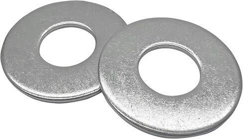 100Pcs M6 Stainless Flat Washer,12mm Outside Diameter,1.5mm Thickness 304 Stainless Steel Flat Washers(M6x12mm) in Saudi Arabia