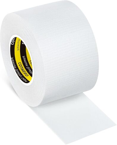 شريط من الألياف الزجاجية من جانب واحد، شريط ربط خيطي عالي التحمل بدون أثر من جانب واحد مع شريط شفاف 5.9milX1.57inchX66FT in Kuwait