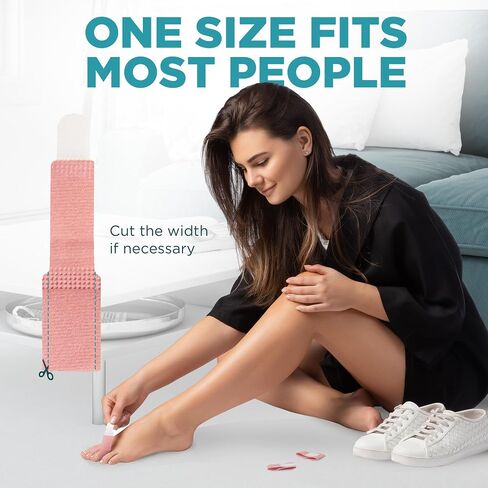 Homergy Hammer Toe Corrector & Straightener, 4-Pack Toe Tape for Women in Saudi Arabia