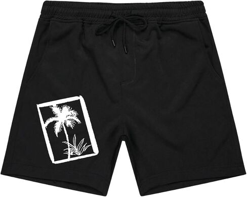 Men's Summer Shorts Drawstring Waist Casual Loose Track Shorts Gym Running Workout Shorts with Pocket in Saudi Arabia