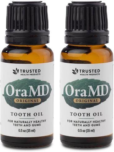 OraMD Original Tooth Oil (3)-Natural Solution for Healthy Teeth & Healthy Gums - Original Tooth Oil with Essential Oils - Toothpaste & Mouthwash Alternative in Saudi Arabia