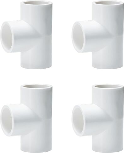 PVC Tee 2PCS(1 1/2 Inch) in Kuwait