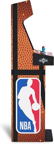 ARCADE1UP NBA Jam Deluxe 2-Player Control Panel Arcade Machine, Built for Your Home, 5 Foot Tall Cabinet with 3 Classic Games in Saudi Arabia