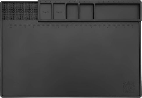 HTM-201 Black Silicone Repair Mat Heat Resistant Electronic Repair Mat for Soldering, Electronics, Computer Repair Etc in Kuwait