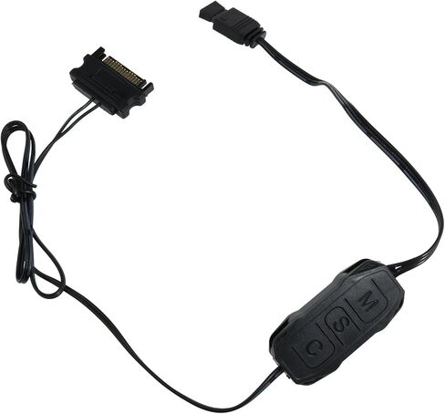 ARGB تحكم SATA إمدادات الطاقة ضوء شريط تحكم 5 فولت 3Pin Aura RGB Controller-1PCS in Kuwait