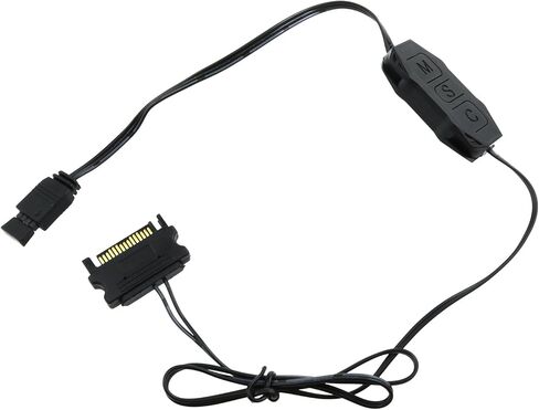 ARGB تحكم SATA إمدادات الطاقة ضوء شريط تحكم 5 فولت 3Pin Aura RGB Controller-1PCS in Kuwait