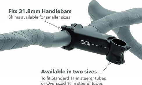 REDSHIFT ShockStop Bike Suspension Stem, Bicycle Shock-Absorbing Bike Handlebar Stem for Road, Gravel, Hybrid, and E-Bikes in Saudi Arabia