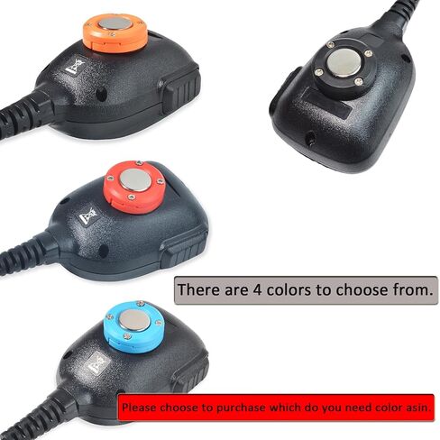 HYS Universal Round Knob Magnet Handheld Shoulder Speaker Microphone&Mic Hanger Magnet Holder Mount for Motorola Kenwood Icom Remote Speaker Microphone with Round Knob in Saudi Arabia