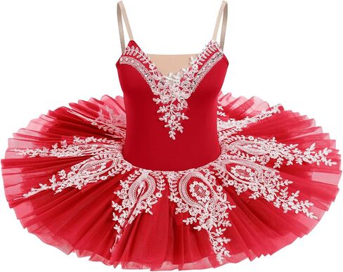 AFAVOM Ballet Leotards for Women Ballerina Performance Swan Lake Costume Embroidery Hard Platter Tutu Skirt Leotard Dancewear in Saudi Arabia