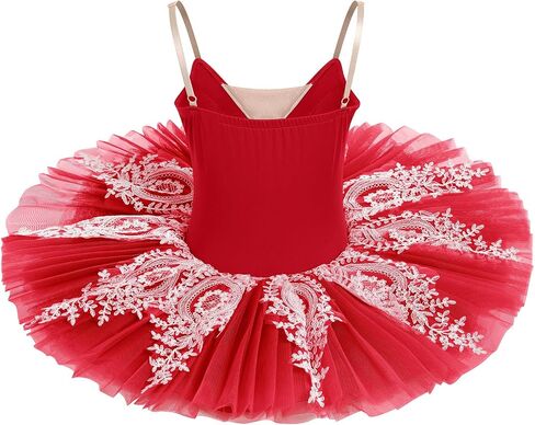 AFAVOM Ballet Leotards for Women Ballerina Performance Swan Lake Costume Embroidery Hard Platter Tutu Skirt Leotard Dancewear in Saudi Arabia