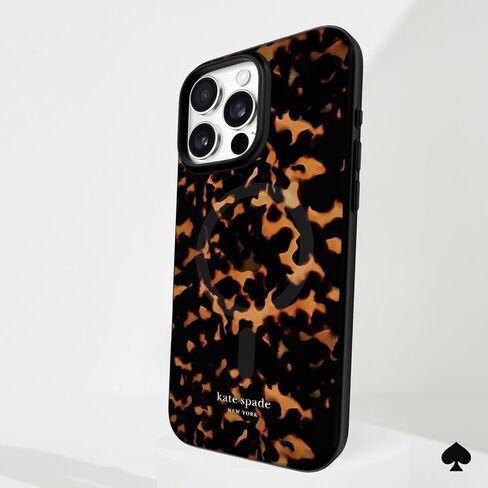 حافظة Kate Spade New York لهاتف iPhone 16 Pro Max - متوافقة مع MagSafe - حافظة هاتف مصممة - سلحفاة in Saudi Arabia