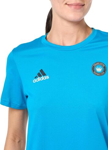 adidas Women's Charlotte Fc Short Sleeve Pre-Game T-Shirt in Saudi Arabia
