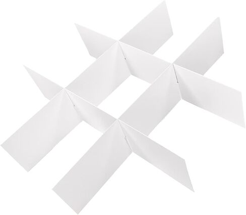 qiqee 20 Sets White Cookie Dividers For 12 Cupcake Boxes in Saudi Arabia