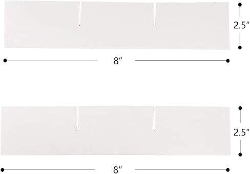 qiqee 20 Sets White Cookie Dividers For 12 Cupcake Boxes in Saudi Arabia