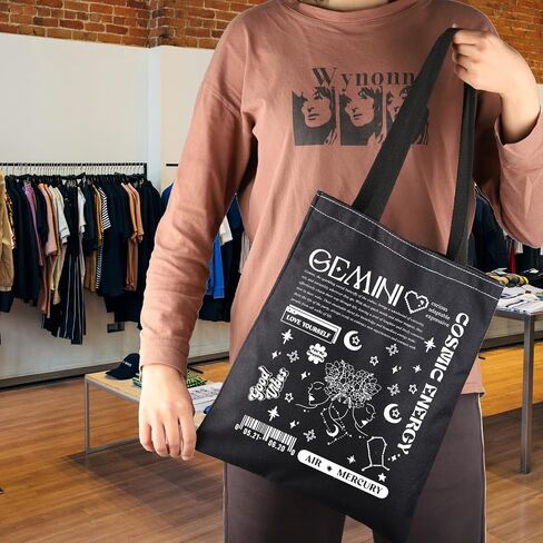JNIAP Zodiac Sign Gift 12 Constellation Birthday Gift for Astrology Lover Horoscope Tote Bag in Saudi Arabia