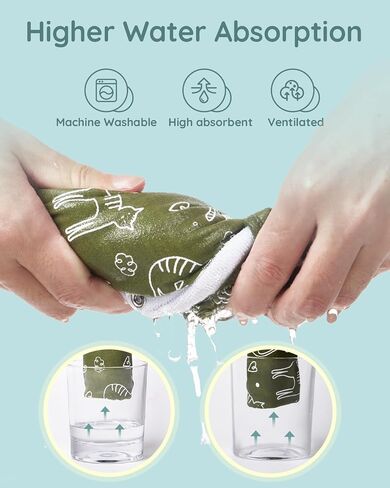 Lilian&Gema Baby Bibs 8 Pack Baby Drool Bibs for Unisex Boys Girls,Soft Cotton Bibs for Teething and Drooling Newborn in Saudi Arabia
