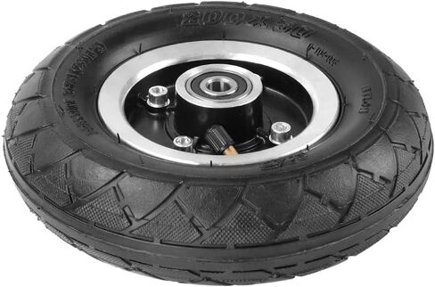 200x50 Electric Scooter Tire 8"x2" Pneumatic Wheel 8in Inflation Tyre Air Tire & 10mm Bearing Alloy Hub for Mountain Scooter and Mountain Skateboard Off-road Tire in Kuwait