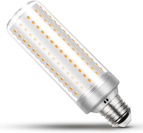 E26/E27 200W Equivalent LED Corn Light Bulb, 20W 3000LM Non Dimmable 6000K Daylight White, Bright High Output E26 Medium Base LED Bulb for Candelabra Ceiling Fan Home Garage Warehouse Indoor,1 Pack in Saudi Arabia