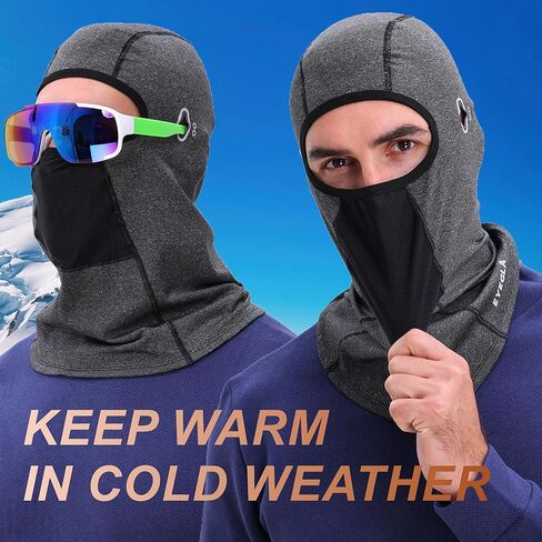 قناع تزلج بالاكلافا للشتاء للرجال والنساء، قناع وجه دافئ، غطاء وجه حراري للطقس البارد، دراجة نارية على الجليد، ركوب الدراجات in Kuwait