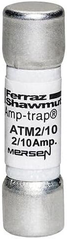 Mersen ATM Amp-Trap Fast-Acting Midget Fuse, 600VAC/DC, 100kA, 8 Ampere, 13/32" Diameter x 1-1/2" Length in Kuwait