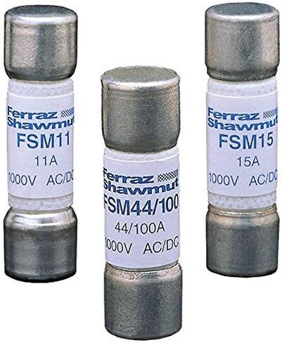 Mersen ATM Amp-Trap Fast-Acting Midget Fuse, 600VAC/DC, 100kA, 8 Ampere, 13/32" Diameter x 1-1/2" Length in Kuwait