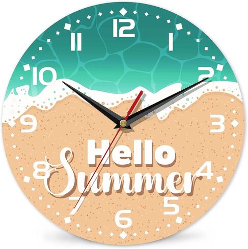 Wall Clock, with God All Things are Possible Wall Clocks Vintage Wooden Battery Operated Non Ticking 10 inch Clock Silent Art Bedroom Kitchen Clock Home Decor for Girls Kids in Saudi Arabia