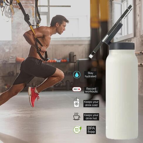 stainless steel water bottle (black), medium, JX-0008 in Saudi Arabia