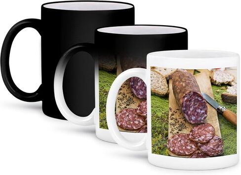 3dRose mug_137928_2 Cuisine, Finocchiona, Tuscan Salami, Florence, Italy Eu16 Nto0465 Nico Tondini Ceramic Mug, 15-Ounce in Saudi Arabia