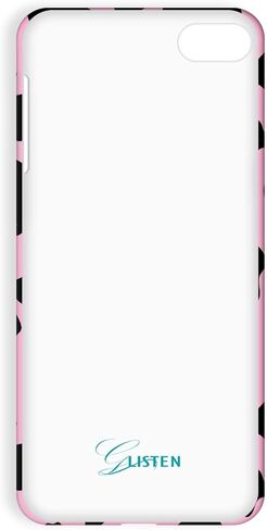 Glisten - iPod Touch 7th / 6th / 5th Generation Case - Cow Skin Pink Print Design Printed Slim Plastic Hard Snap on Protective Designer Back Phone Case/Cover for iPod Touch 7/6 / 5., White in Kuwait