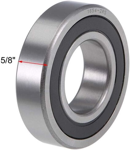 TOP-VIGOR 1Pcs 6810-2RS Deep Groove Ball Bearings, Z2 50mm x 65mm x 7mm Double Sealed Industrial Bearings, Chrome Steel Skateboard Bearings for Electrical Instrument Equipment in Saudi Arabia