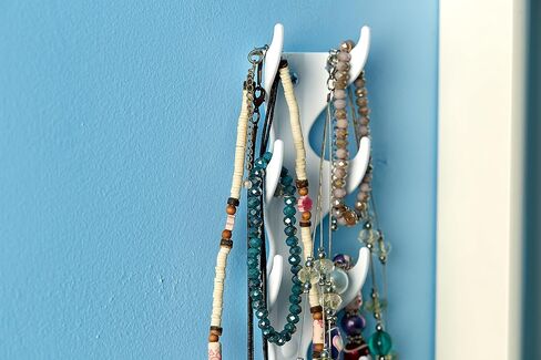 Multi-Functional Vertical Hooks- Made in The USA- Hook Solutions for Simple Organization (Translucent) in Saudi Arabia