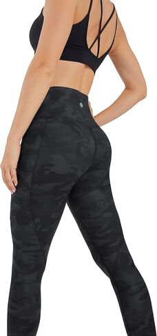 PERSIT Women's Fleece Lined Water Resistant Leggings High Waist Thermal Warm Winter Ankle Zip Yoga Pants with Pockets in Saudi Arabia