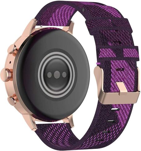 Fit for Fossil Sport 41mm Watch Bands, 18mm Quick Release Nylon Replacement Wristband for Fossil Women's Gen 4 Venture HR/Garmin vivoactive 4S Strap Accessories in Saudi Arabia