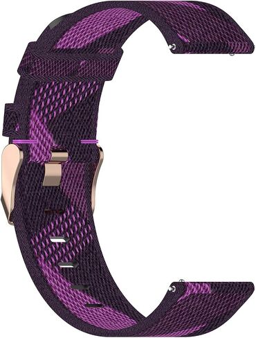 Fit for Fossil Sport 41mm Watch Bands, 18mm Quick Release Nylon Replacement Wristband for Fossil Women's Gen 4 Venture HR/Garmin vivoactive 4S Strap Accessories in Saudi Arabia
