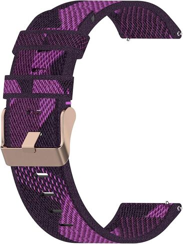 Fit for Fossil Sport 41mm Watch Bands, 18mm Quick Release Nylon Replacement Wristband for Fossil Women's Gen 4 Venture HR/Garmin vivoactive 4S Strap Accessories in Saudi Arabia