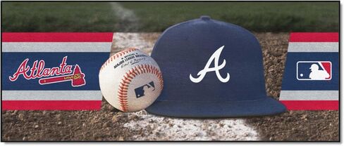 FANMATS MLB Unisex-Adult Baseball Runner Rug - 30in. x 72in. | Sports Fan Area Rug, Home Decor Rug and Tailgating Mat in Saudi Arabia