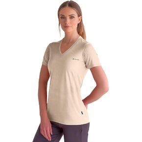URBAN BUCK Womens V Neck Sun Protection Shirts UPF 50+ Short Sleeve Athletic Regular Fit Quick Dry Ariel Running Women Tshirt