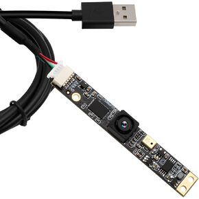 30fps USB Camera 8MP 3D Printer Camera 64 Degree No Distortion Lens USB 2.0 Lightburn Camera with Microphone PC Computer Camera for PC Plug and Play for for Windows Linux Android Mac OS
