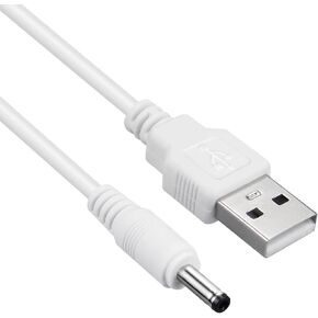 Charger Cord for Infant Optics DXR-8 / DXR8 PRO Camera Unit, Round-Pin Power Cable